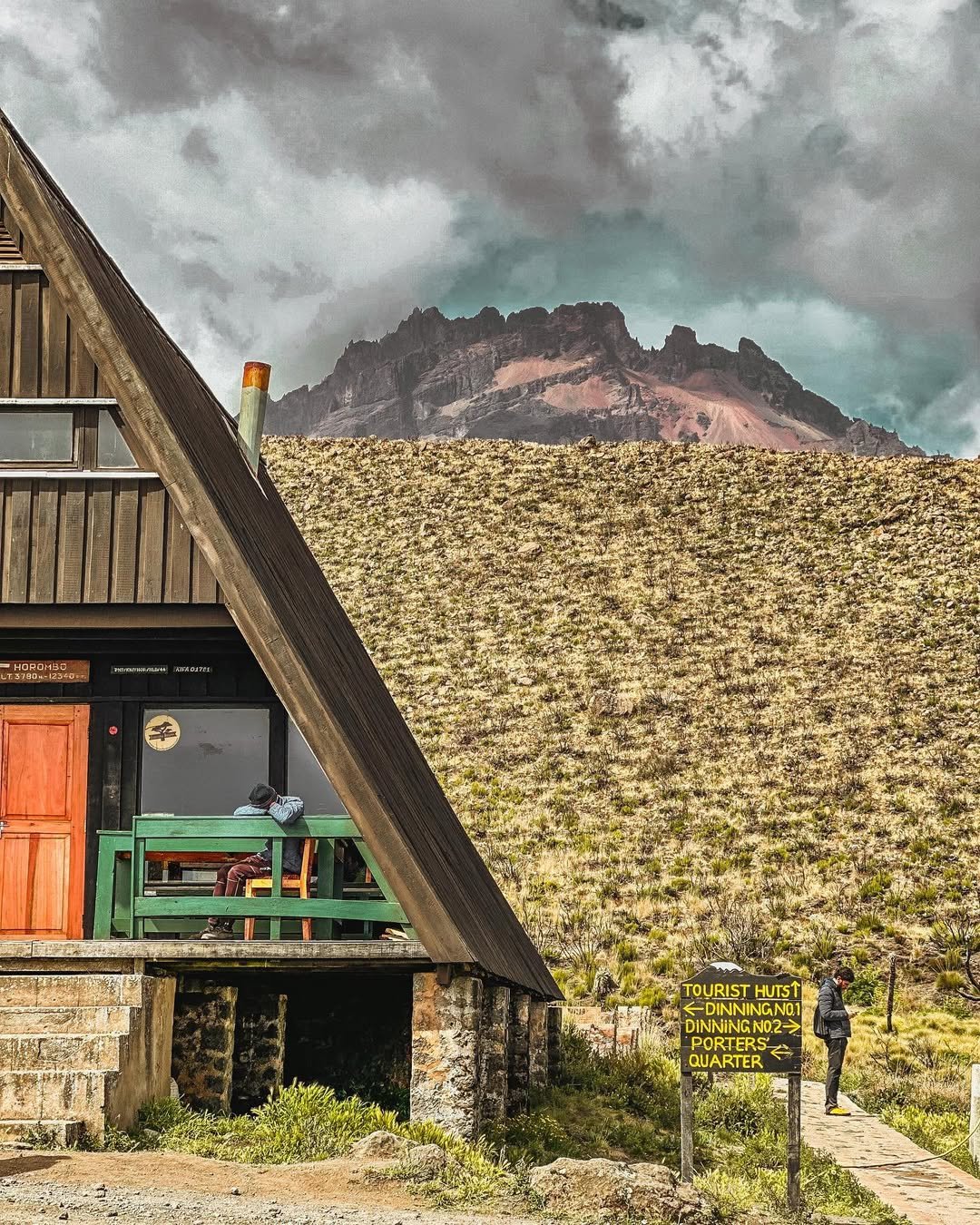 Horombo huts – lodge accommodation in Kilimanjaro National Park, Tanzania