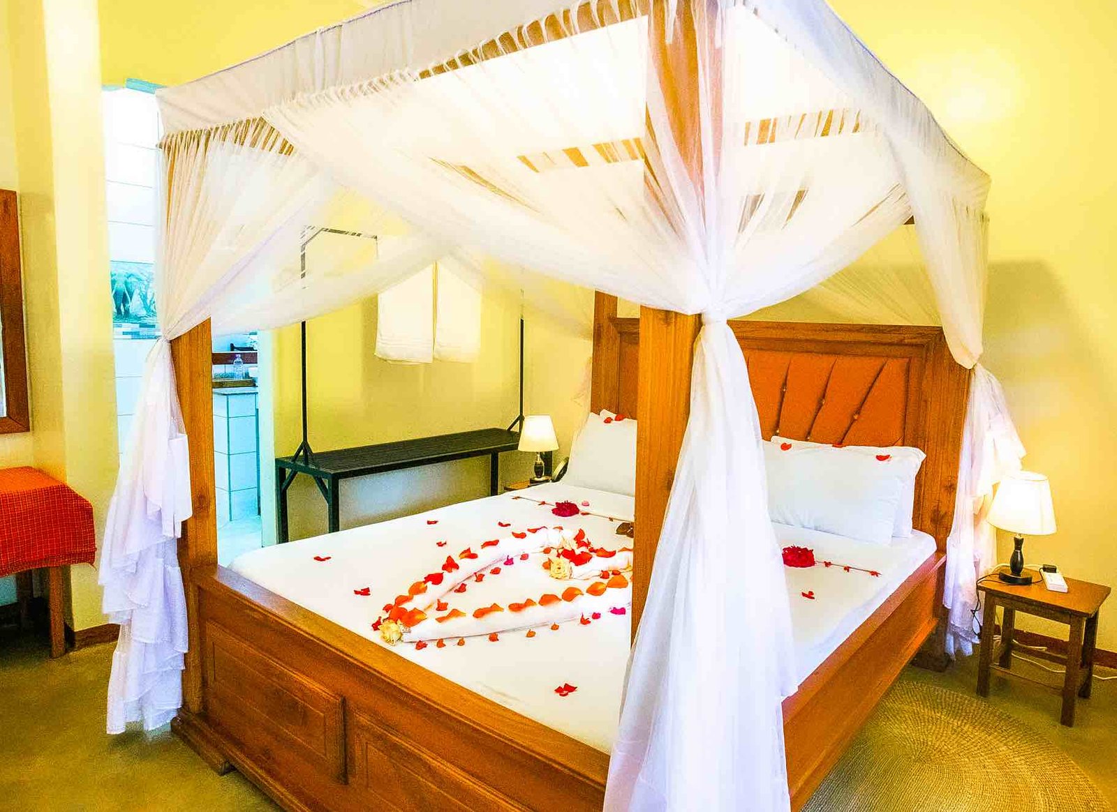 Under the Shade – Serengeti National Park safari lodge interior