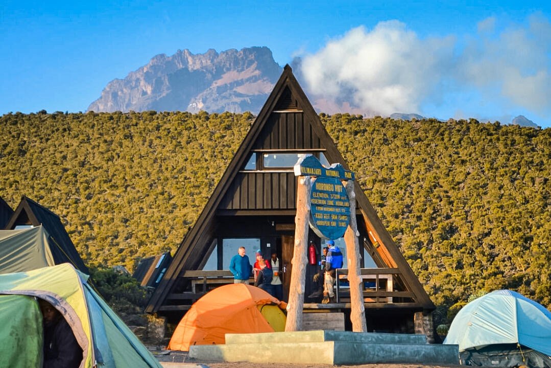 Horombo huts – lodge accommodation in Kilimanjaro National Park, Tanzania